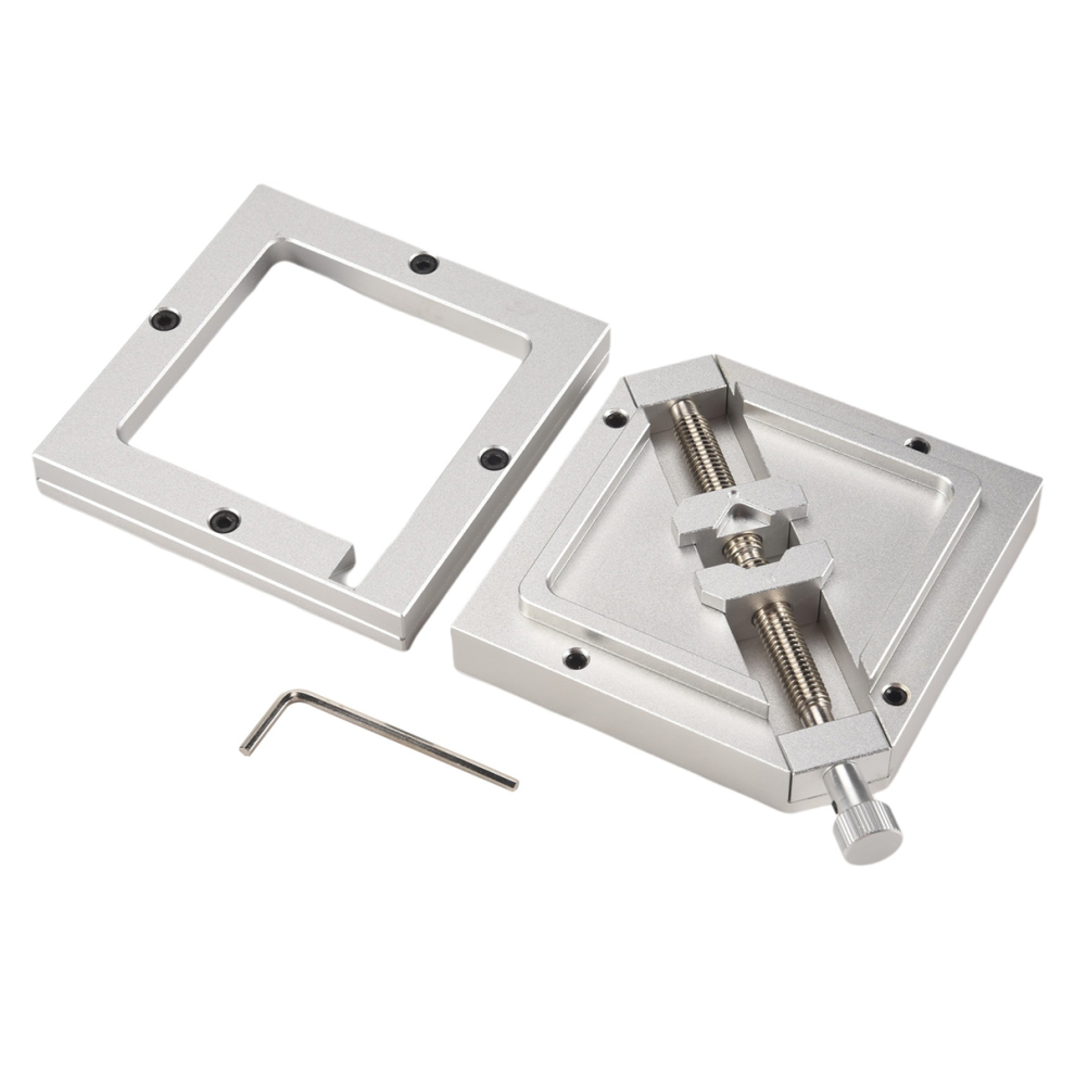 90Mm Silver Bga Reballing Station Stencils Template Holder Fixture Jig For Pcb Chip Soldering Rework Repair 4851170405210