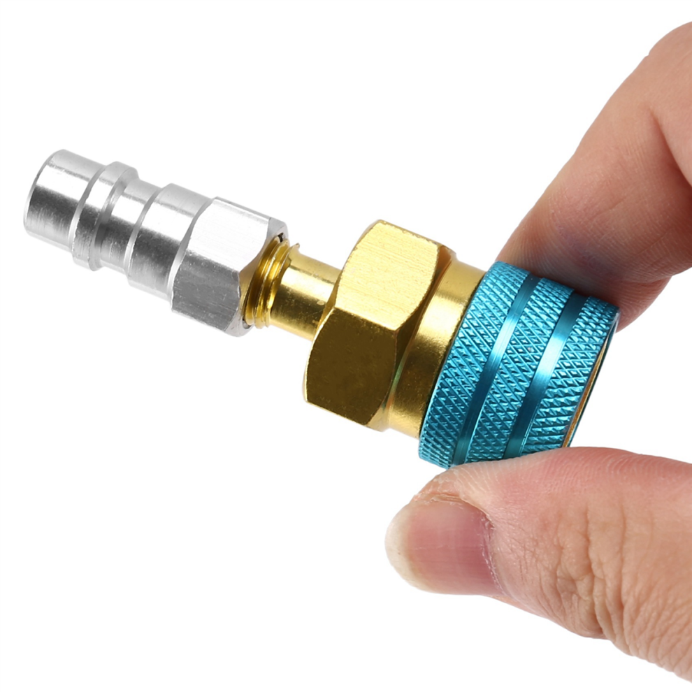 R1234yf To R134a Low Side Quick Coupler, R12 Hose Adapter Fitting Connector For Car Air-Conditioning Ac Charging 4851170404152