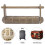 Antique Chinese Style Lock Password Locks for Box Cabinet Drawer 5