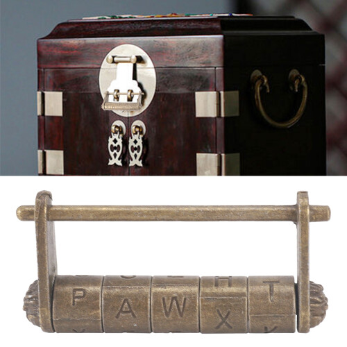 Antique Chinese Style Lock Password Locks for Box Cabinet Drawer 2