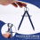Professional Compass, Compass Geometry Set with Lock, Math and Precision Metal for Solid Plane Tool, Fit Drafting, Drawing, Measuring(blue) 10