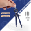 Professional Compass, Compass Geometry Set with Lock, Math and Precision Metal for Solid Plane Tool, Fit Drafting, Drawing, Measuring(blue) 6