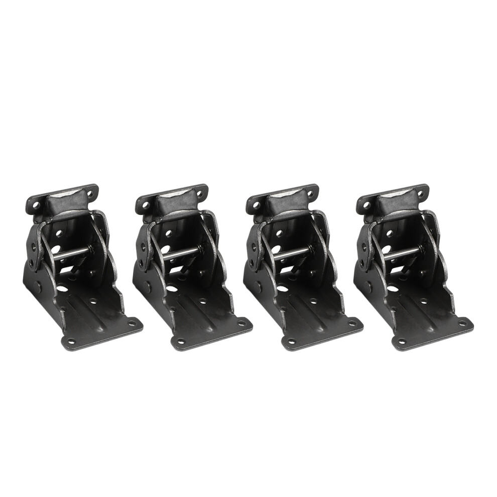 4Pcs Support Frame Self-Locking Hinge Table Leg Fittings And Gussets - For Folding Legs Workbench Desktop Expansion In The Kitchen 4851170409546