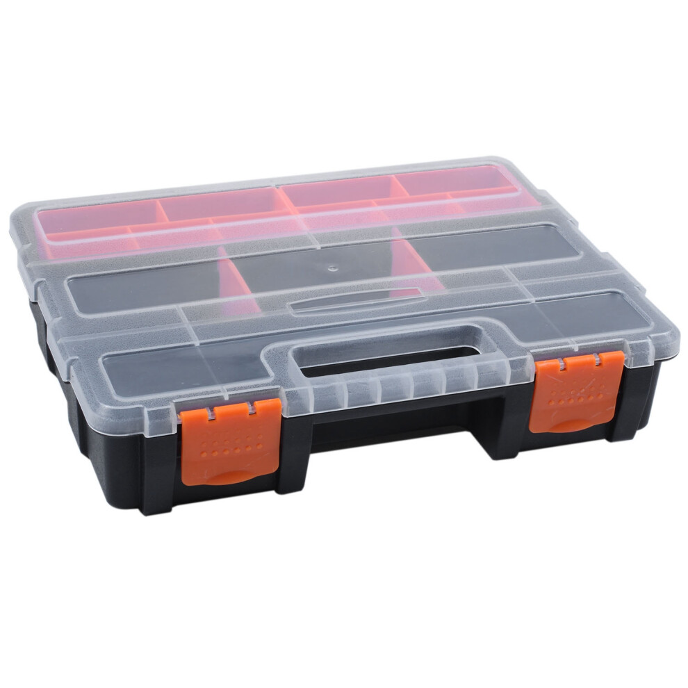 F-290 Portable Plastic Tool Parts Box Screw Storage Electronic Component Compartment Material 4851170407757