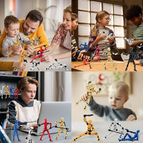 (Transparent) T13 Action Figure – Titan 13, Nova 13 – 3D Printed Multi-Jointed Moving Model Toy 2