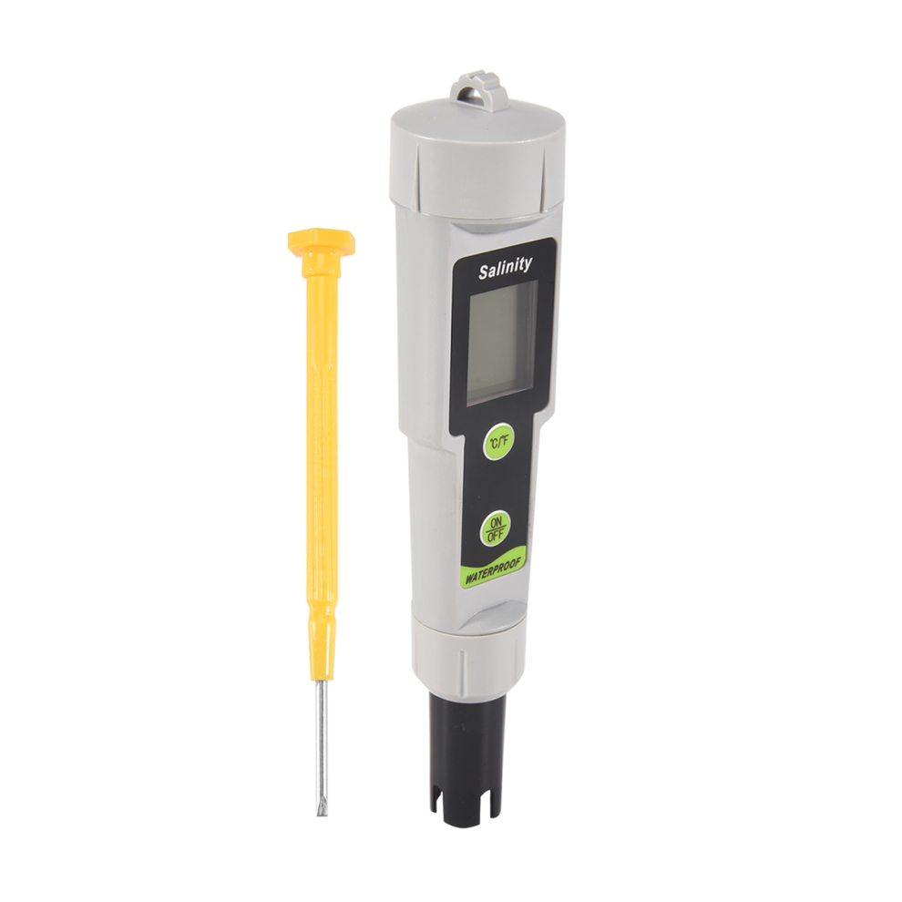 Tph 02154 Salinity Meter, Seawater Hydrometer, Salt Content Detection In For Pools, Drinking Water, Aquarium Light Saudism