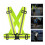 (Yellow, Yellow) Reflective vest with Reflector - Practical & Durable 3