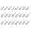 24 Pcs Universal Gravitation - Filters Fine Mesh, Disposable Feed Paint Strainer 5