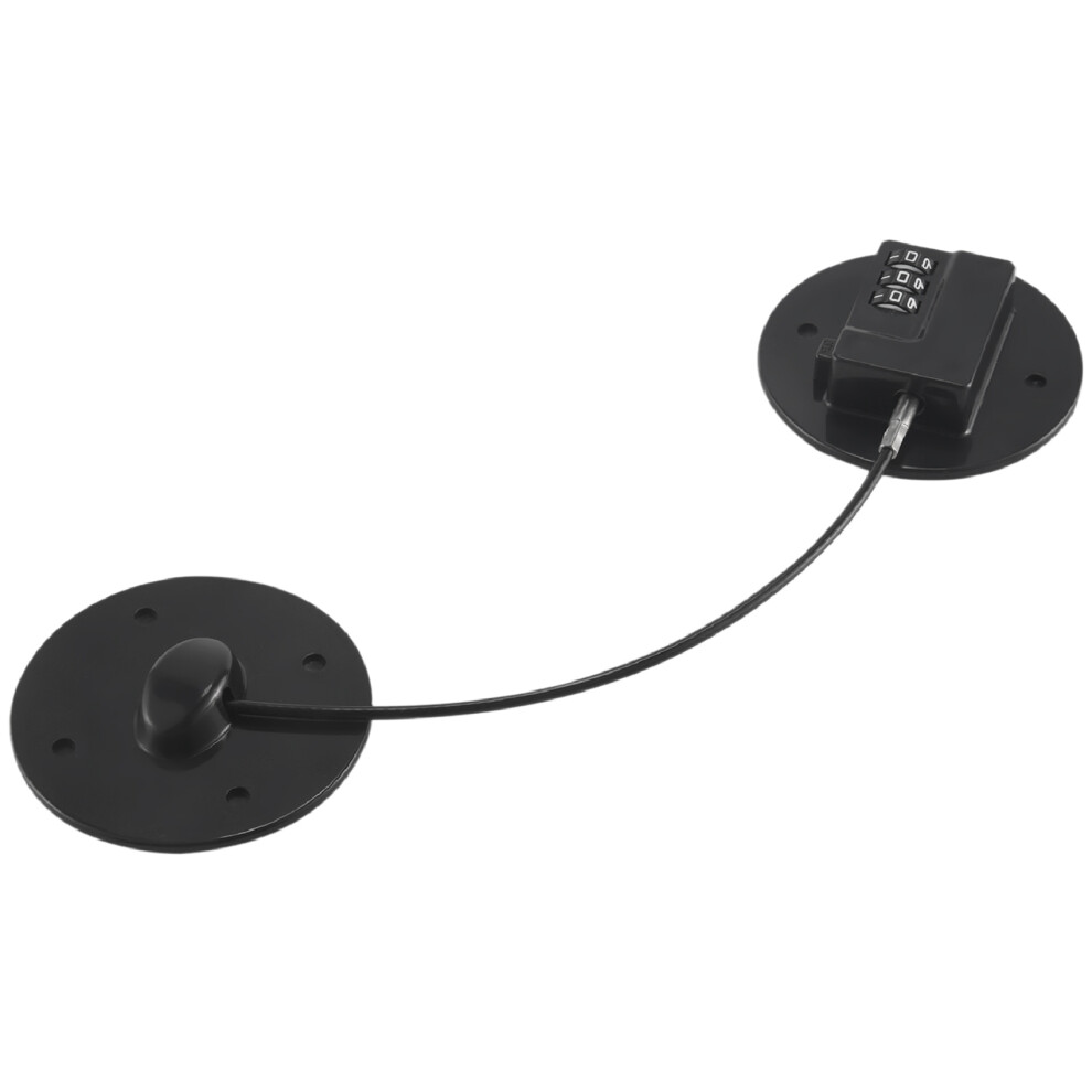 Refrigerator Strong Adhesive 3-Digit Password Lock For Cabinet File Drawer Window Child Safety 4851170421739