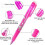 12-Pack Erasable Ink Pens with Gel - Erasable for Precise Writing 3