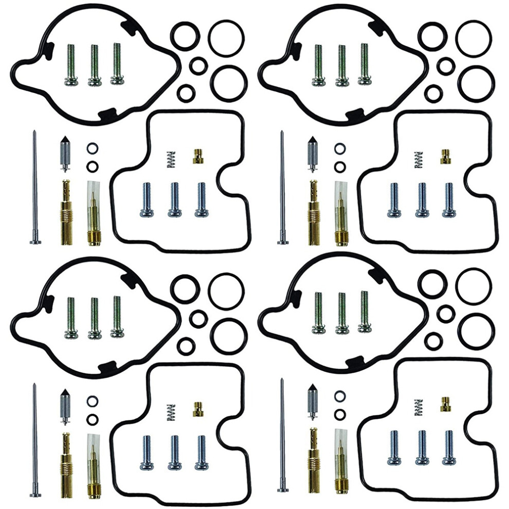 4 Pack Of Carburetor Rebuild Kit For 750,Vf750c,Vf750, 1994-2003 4851426846507