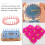 Flower Knitting Machine Kit DIY Wool Tool Set Square Maker with Needle 3