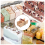 9PCS Silicone Soap Molds Kit,Rectangular Wooden Mold Cutter SlicerHandmade DIY for Cake Making 9