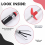 3 Pack Pick-Up Tool Set Magnetic Pick Up Tools Retrieving Telescoping Magnet Pickup Bendable Curve Grabber 6