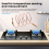 Universal Gas Stove Thermocouple with 5Pcs Nuts Heating Burner Replacement Adaptor 6