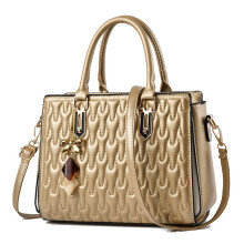 (Gold) Fashionforward Large Handbag For Moms With Multiple Compartments And Vintage Flair A