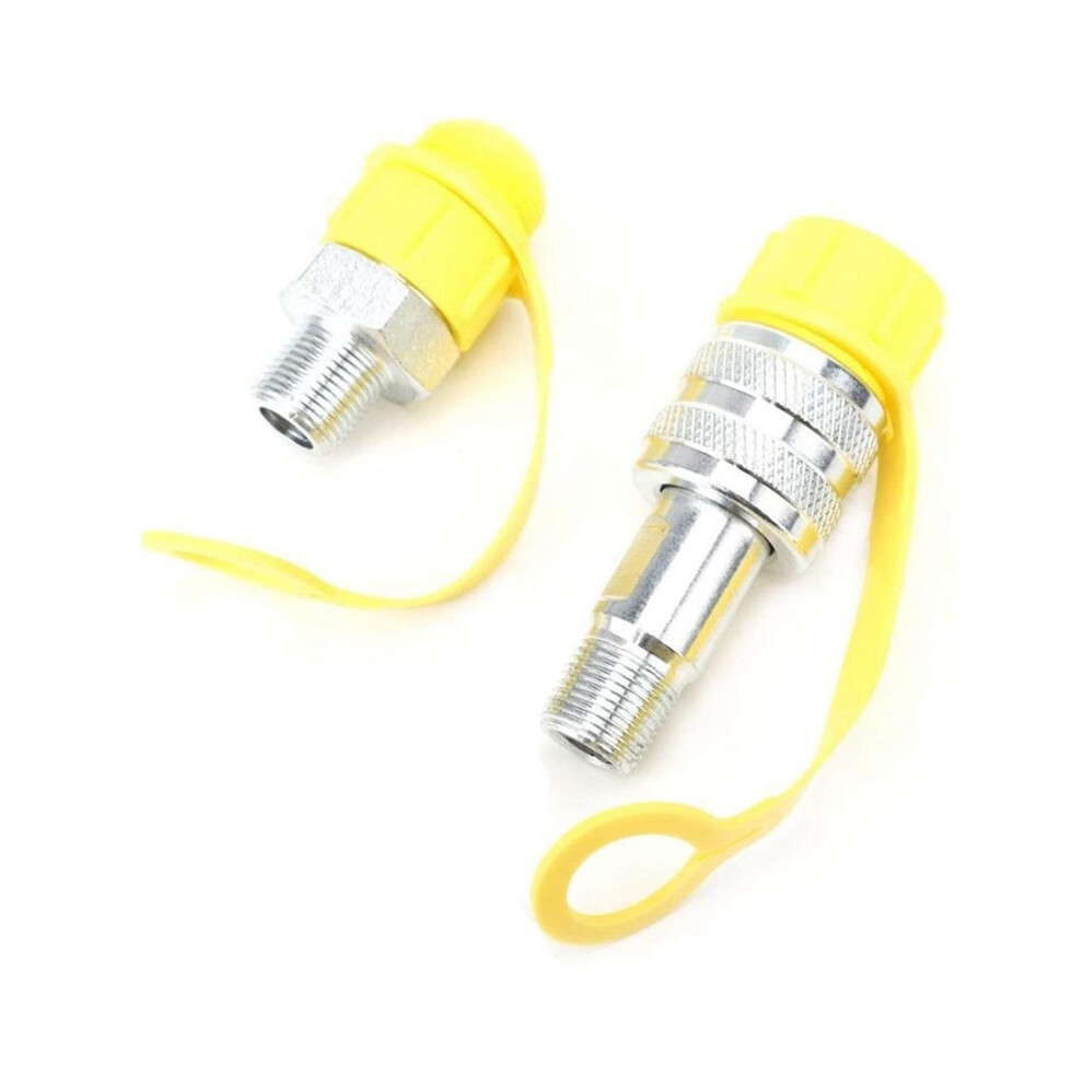 1 Set Of Hydraulic Fittings Quick Connector Zg3/8 High Pressure Tubing Male Female 4851426855004