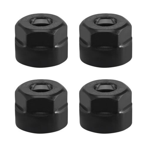4Pcs ER11-A Type M14 Thread Collet Clamping Hex Nuts, for CNC Milling Chuck Holder Lathe