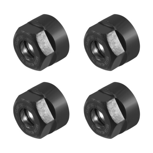 4Pcs ER11-A Type M14 Thread Collet Clamping Hex Nuts, for CNC Milling Chuck Holder Lathe 2