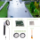 Flocking Kit Static Grass Applicator ABS Machine with Antislip Handle for DIY Scenic Table 10