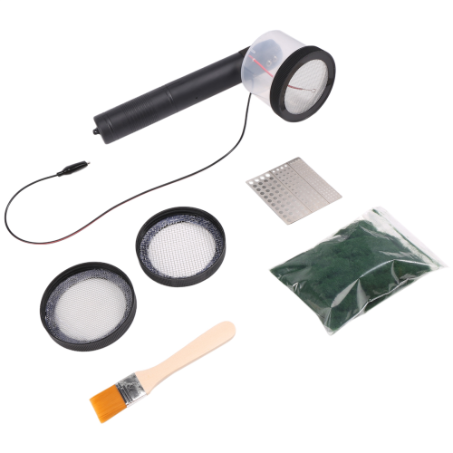 Flocking Kit Static Grass Applicator ABS Machine with Antislip Handle for DIY Scenic Table 2