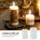 Cylinder Candle Molds for Making, Pillar Silicone Resin Casting Epoxy Mold (2Pcs) 5