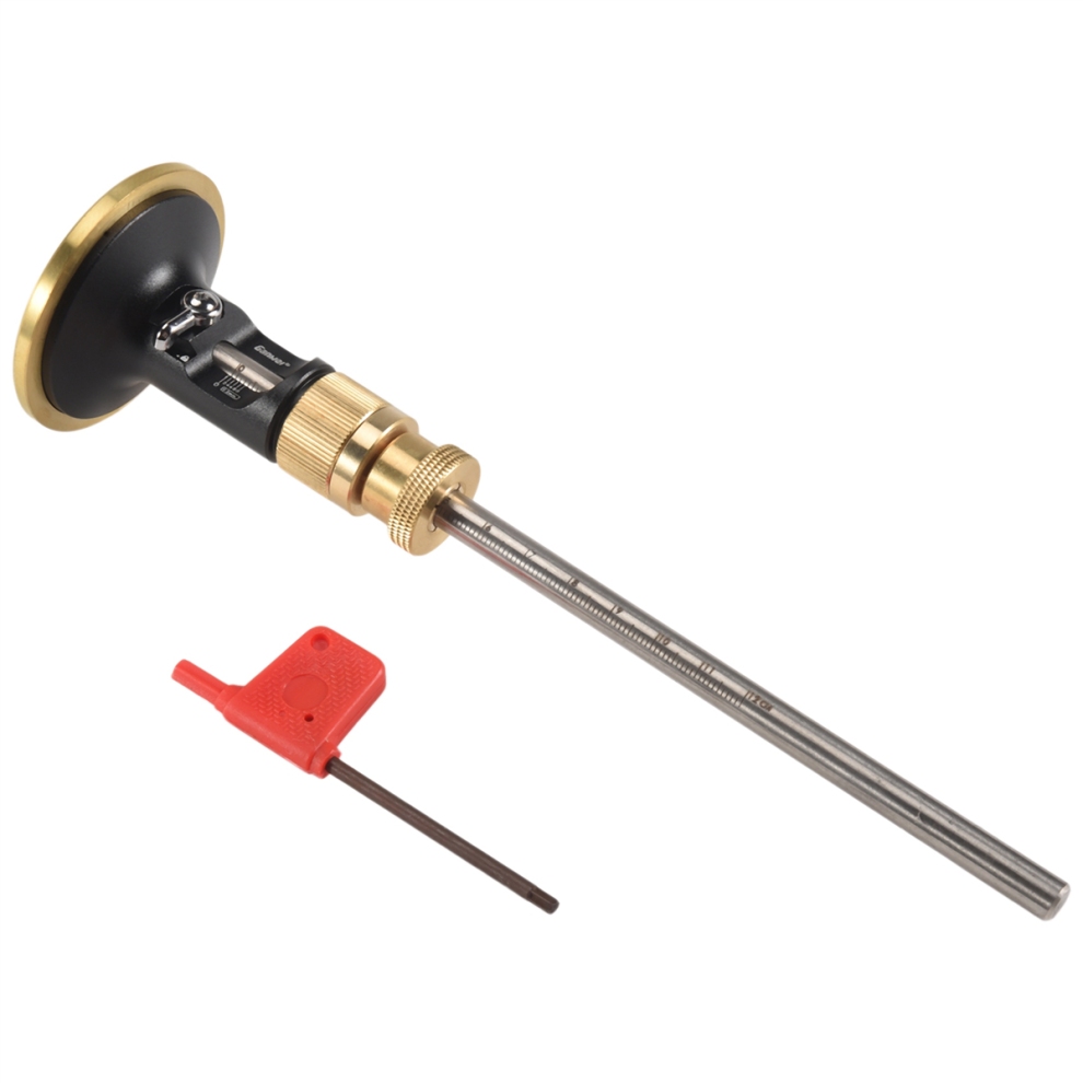 Wheel Marking Gauge Woodworking Scriber With 2 Replacement Cutters Solid Metal Bar Wood Scribe Tool For Carpenter 4851426860282