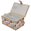 Fabric Sewing Basket Organizer with Removable Tray Household Storage Kit Box 10