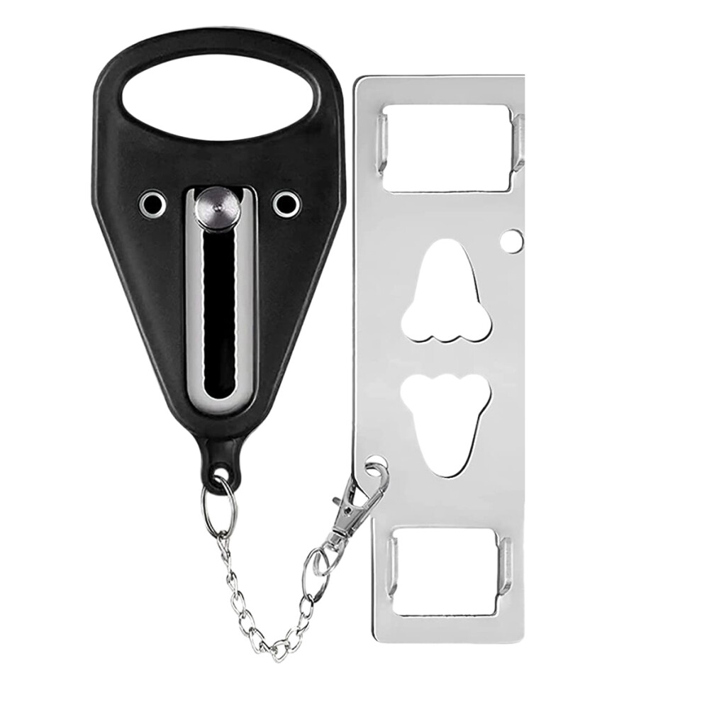Portable Door Locks Hotel Lock For Travel Security Devices Home School Apartment Black Saudism