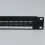 19-Inch 1U Cabinet Rack Through 24-Port CAT6 Patch Panel RJ45 Network Cable Adapter Jack Modular 7