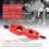4 Pcs Copper Pipe Cleaner and Reamer Set Inner-Outer Tube Deburring Chamfer Tool (Red) 5