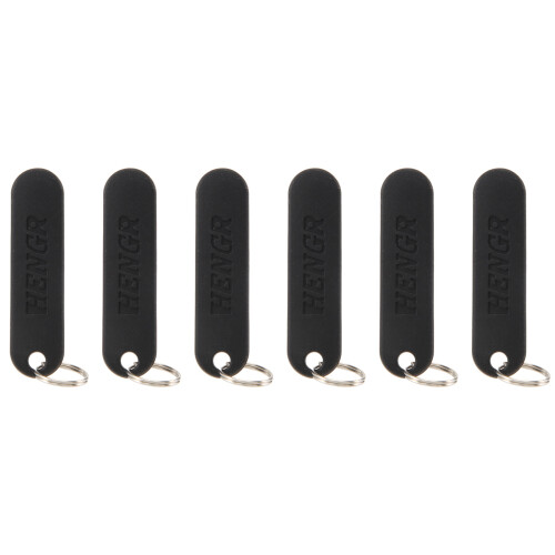 6Pcs SIM Card Removal Tool-Sim Tray Pin Eject Tool Needle Opener Ejector,with Removable Key Chain,Black
