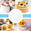 18 Pcs Clear Acrylic Disc 4 Inch Circle Sheet Thick Rounds Blanks Panel for DIY Crafts 9