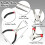 10 Pcs Metal DIY Model Tool Sets Tab Edge Cylinder Cone Shape Bending Assist Tools for 3D Jigsaw Puzzles Assembly 5