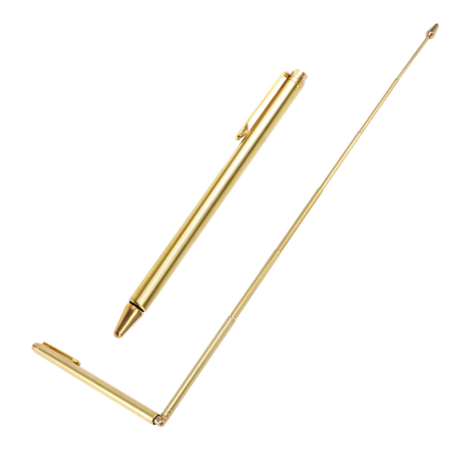 2PCS Dowsing Rods, Retractable Divining Portable Pen Shape L for Tools, Water Etc. 1
