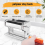 Clay Presser Machine Polymer Roller Conditioning Effortless Mixing Blending Colors 5