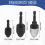 3PCS 1/4 Inch Hex Shank Keyless Drill Chuck Quick Change Adapter Converter Impact Drills Bits, Electric Tool Accessories 10