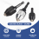 3PCS 1/4 Inch Hex Shank Keyless Drill Chuck Quick Change Adapter Converter Impact Drills Bits, Electric Tool Accessories 5
