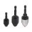 3PCS 1/4 Inch Hex Shank Keyless Drill Chuck Quick Change Adapter Converter Impact Drills Bits, Electric Tool Accessories 3