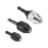 3PCS 1/4 Inch Hex Shank Keyless Drill Chuck Quick Change Adapter Converter Impact Drills Bits, Electric Tool Accessories 1
