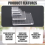 6 Pieces Stamp Blocks Acrylic Clear Stamping Tools with Grid Lines for Scrapbooking Crafts Making 8
