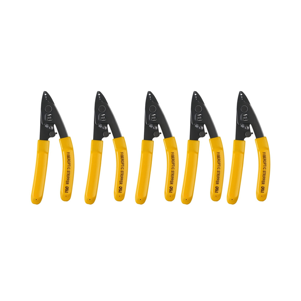 5Pcs -3 Three-Port Fiber Optical Stripper/ Pliers/ Wire Strippers Ftth Tools Stripping Pliers 4851426877112