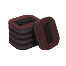 5Pcs Furniture Wheel Stopper Bed Caster Cup Suitable for All Kinds of on Wheels (Brown)