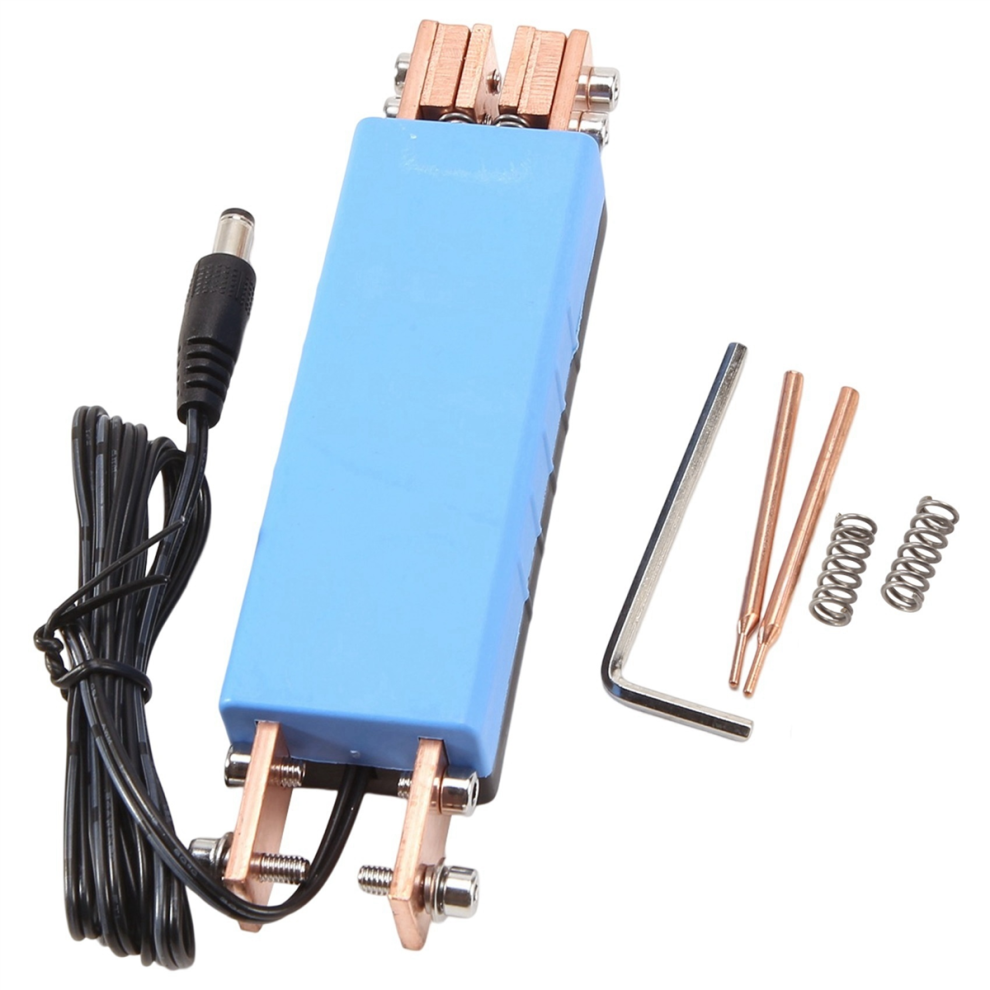 Integrated Diy Spot Welder Welding Pen With Automatic Trigger For 18650 Battery Weld Mini (Blue) 4851426883205