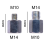 M10 To M14 Adapter Different Thread Diamond Core Bits Drill Grinder Cutter for Angle 6