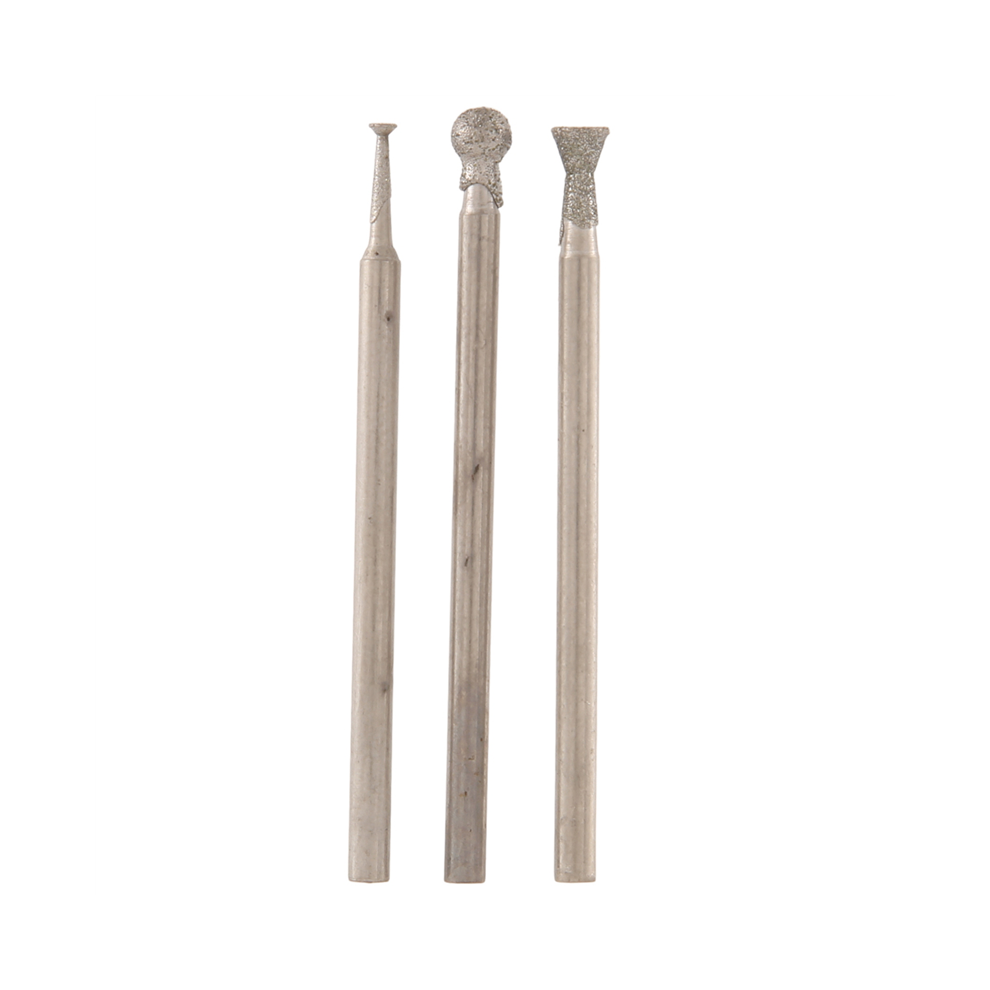 80Pcs/Set 2.35Mm Shank Grinding Bits Polishing Emery Diamond Peeling Point 4851426883076