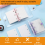 4 Pack Mini Transparent 3 Ring Binder Covers with Grid Inner Page and 12 Pcs Pockets(3 Pcs/Set) 9