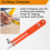Carpenter Precision Pencil Compasses Large Diameter Adjustable Dividers Marking and Scribing Compass for Woodworking S 11