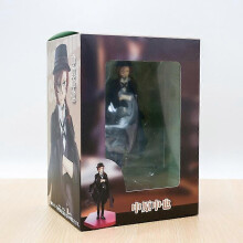 (18cm With Retail Box) 18 cm POP UP PARADE Bungo Stray Dogs Nakahara Chuuya Anime Figure Osamu Dazai Action Figure Edogaw