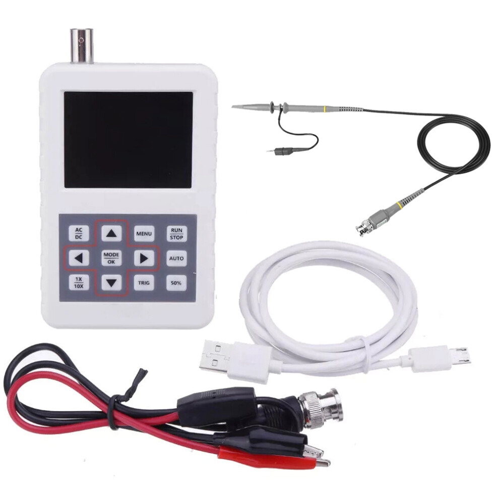 Pro Ads2050h Handheld Digital Portable Storage Oscilloscope Kit With 5Mhz Bandwidth 20Ms/S Sampling Rate(B) 4851426891736